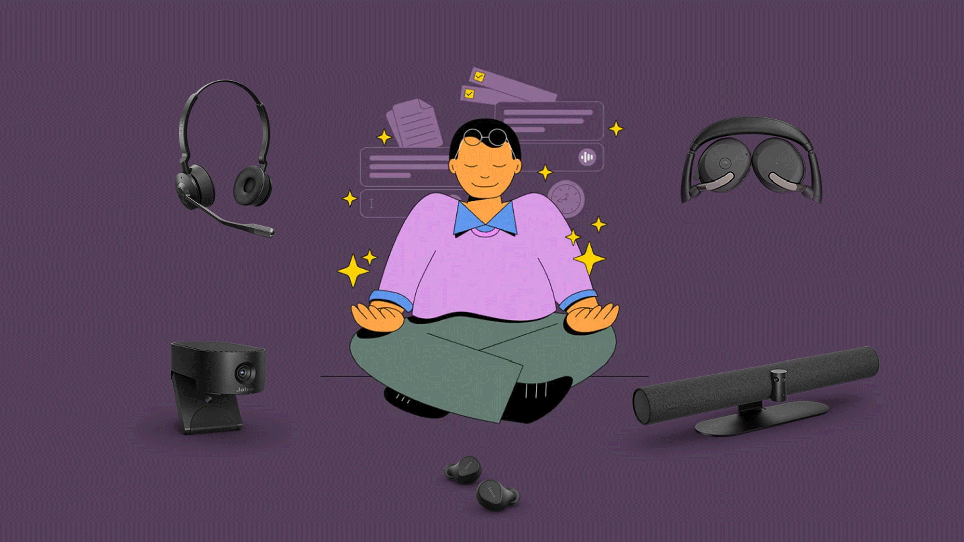 O Papel da Jabra no Futuro do Trabalho: Como Tecnologia e IA Potencializam Propósito e Felicidade